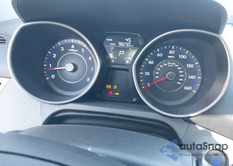 2013 Hyundai Elantra Limited z USA, uszkodzony, nr VIN 5NPDH4AE2DH327553